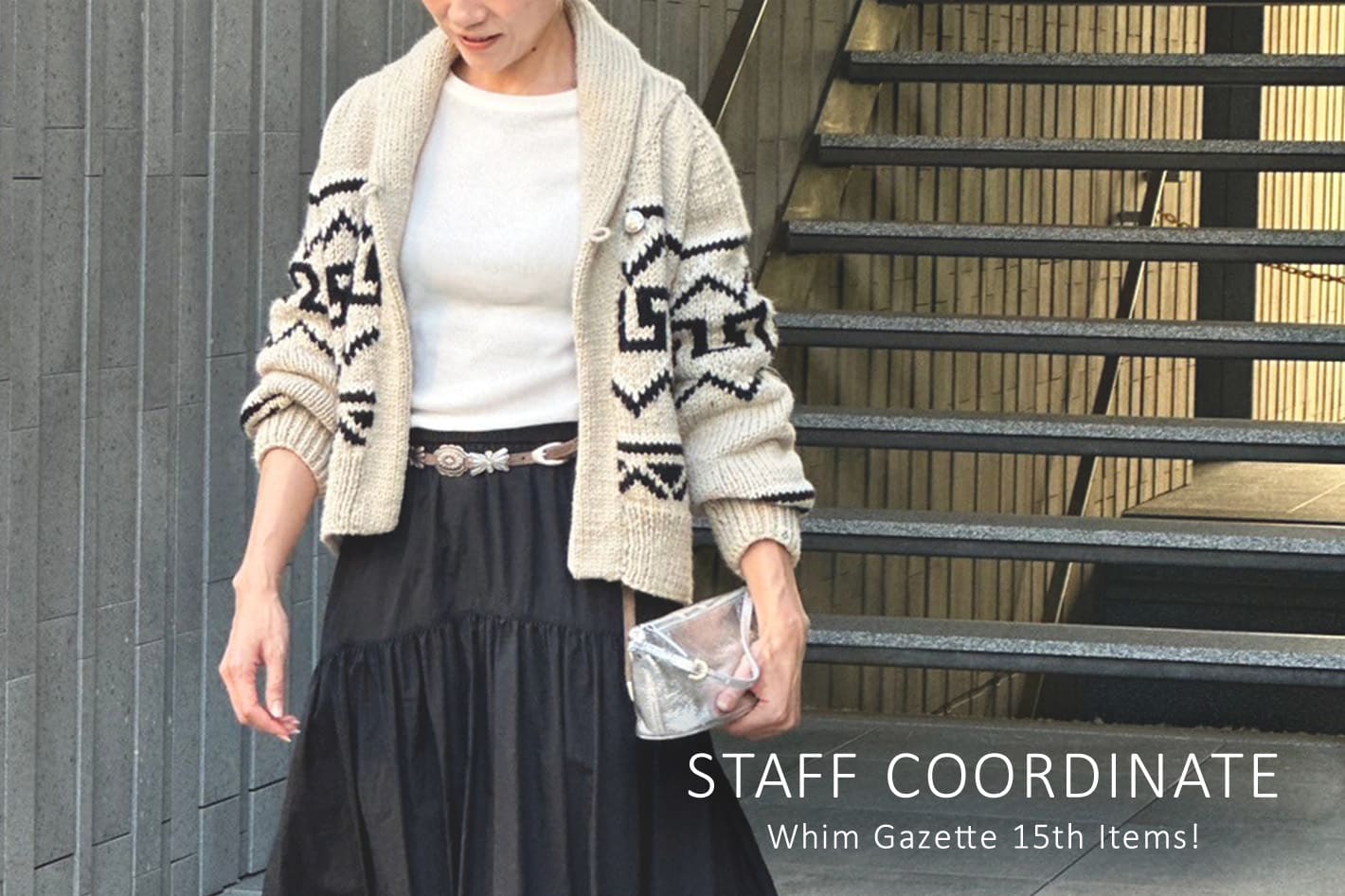 Whim Gazette STAFF COORDINATE × Whim Gazette 15th Items! vol.3