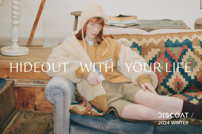 DISCOAT 【LOOK BOOK】2024 WINTER COLLECITION