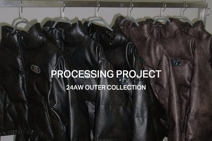 WHO’S WHO gallery 【PROCESSING PROJECT 24AW OUTER COLLECTION】