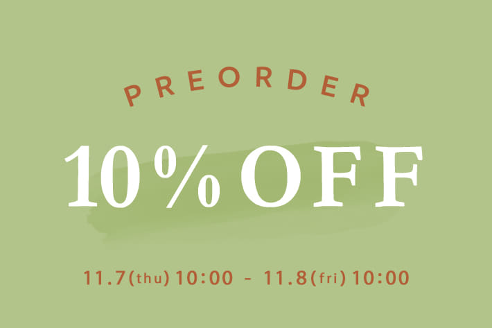 DISCOAT 【1日限り♪】PRE ORDER 10％OFF