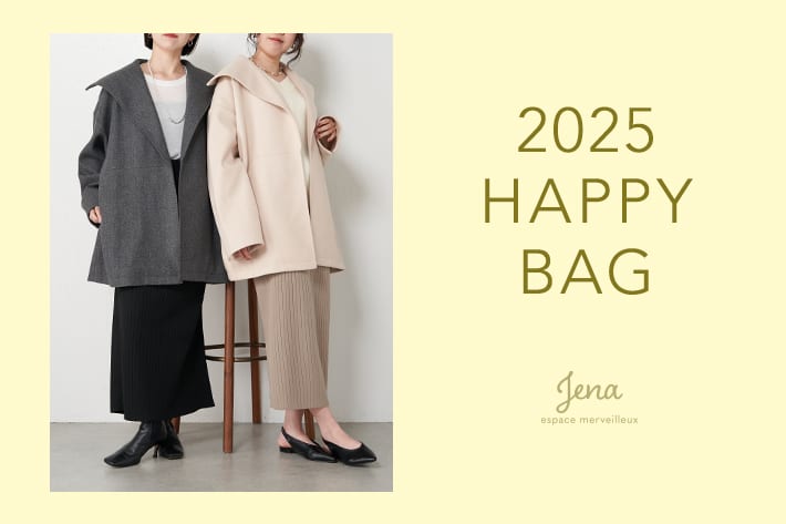 Jena　espace merveilleux ≪COMING SOON≫2025福袋 11/20（水）12:00より予約販売スタート！