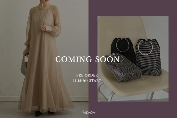 Thevon 【COMING SOON】今週発売の注目の新作予約アイテムを一挙公開！