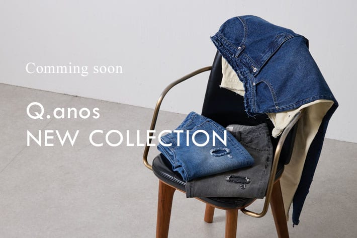 COLLAGE GALLARDAGALANTE 【Coming Soon】Q.anos 新作アイテム 11.19(火)予約販売スタート！