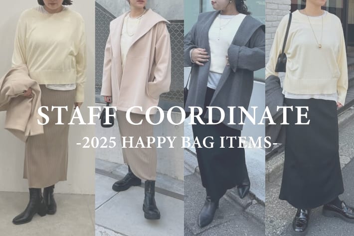 Jena　espace merveilleux STAFF COODINATE -HAPPY BAG ITEMS-