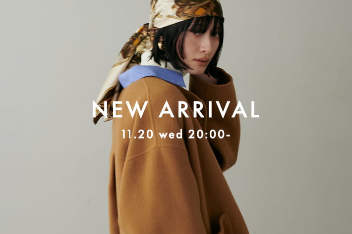 LARUTA NEW ARRIVAL 《11.20wed 新作アイテムをcheck》