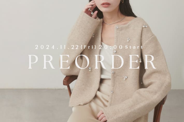 natural couture 【11.22(Fri) 20時販売開始！】新作アイテムのラインナップをご紹介！