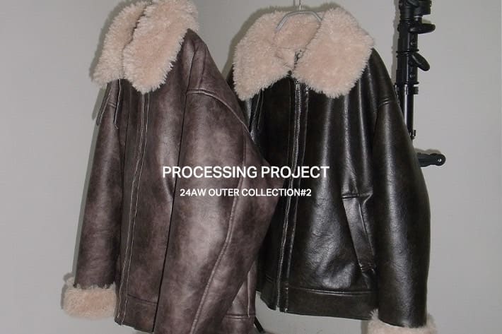 WHO’S WHO gallery 【PROCESSING PROJECT 】24AW OUTER COLLECTION#2