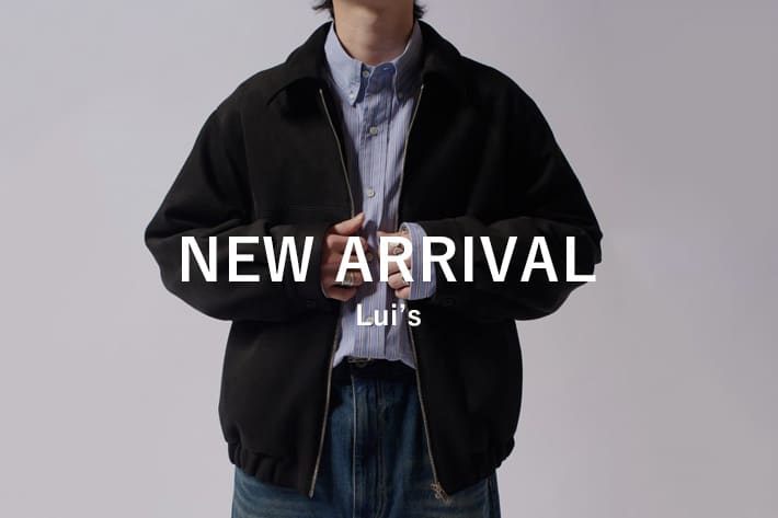 Lui's 【MEN's】新作入荷アイテム