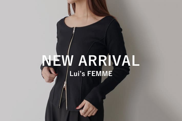 Lui's 【WOMEN's】新作入荷アイテム