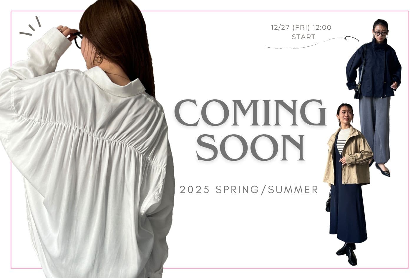 Chez toi COMING SOON【2025 SPRING/SUMMER】