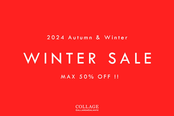 COLLAGE GALLARDAGALANTE 【WINTER SALE開催中】本日より新たなセールアイテムが追加！