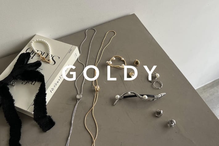 CAPRICIEUX LE'MAGE 【GOLDY】新作アクセサリー予約販売スタート！