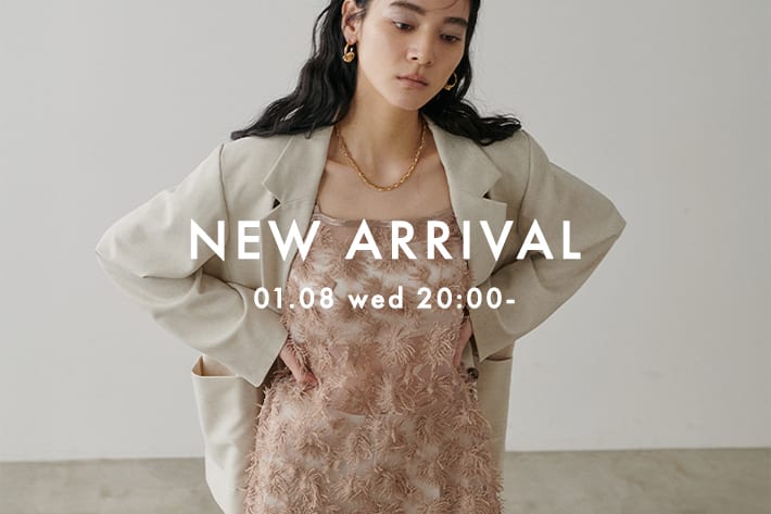 LARUTA NEW ARRIVAL 《01.08 wed 新作アイテムをcheck》