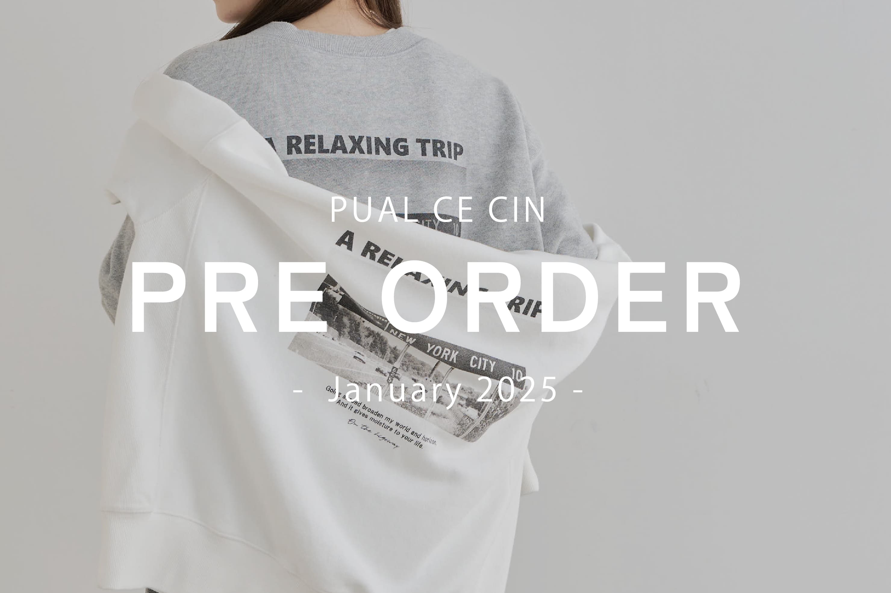 PUAL CE CIN 【PUAL CE CIN】Pre Order -January-