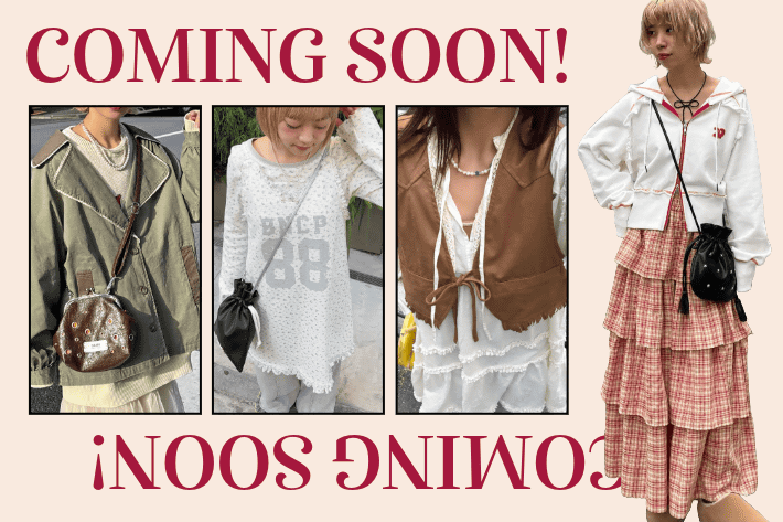 CIAOPANIC 【Coming soon】25SS 新作アイテム公開！