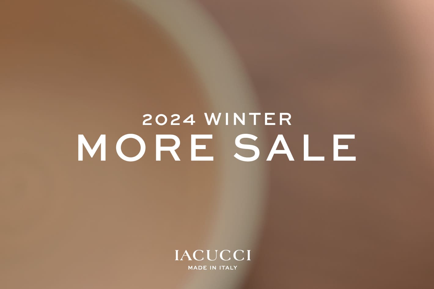 IACUCCI ＜MORE SALE＞セールアイテムがプライスダウン！