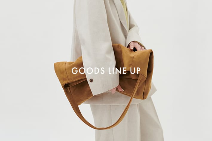 LARUTA GOODS LINEUP - シンプルでベーシックなコーデになじむ小物たち - 