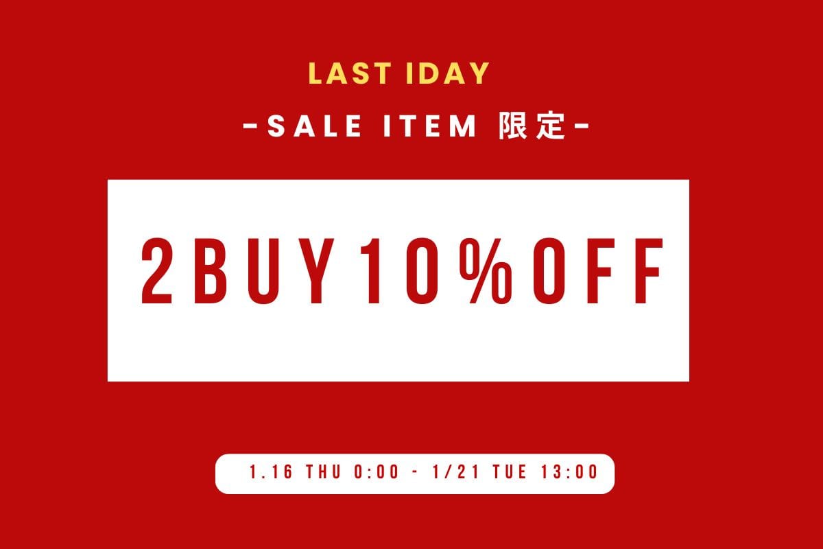 Jena　espace merveilleux ≪明日13:00まで／SALE ITEM対象≫2BUY10%OFFキャンペーン開催！