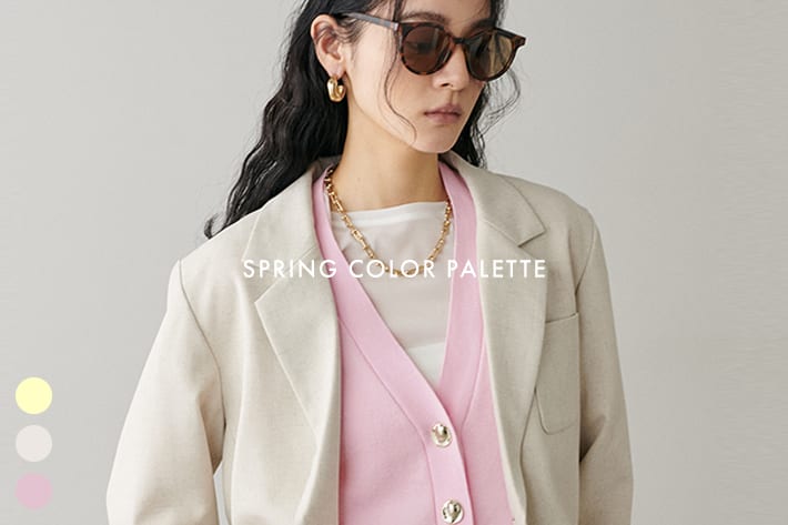 LARUTA 春色アイテム特集 -SPRING COLOR PARETTE -