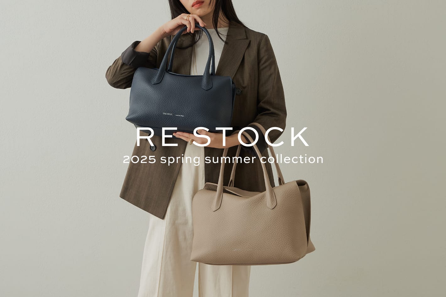 IACUCCI 〈RE STOCK〉デザインだけじゃない！SNSでも人気が止まらない、注目のアイテムが再入荷！