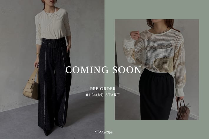 Thevon. 【COMING SOON】今週発売の注目の新作予約アイテムを一挙公開！