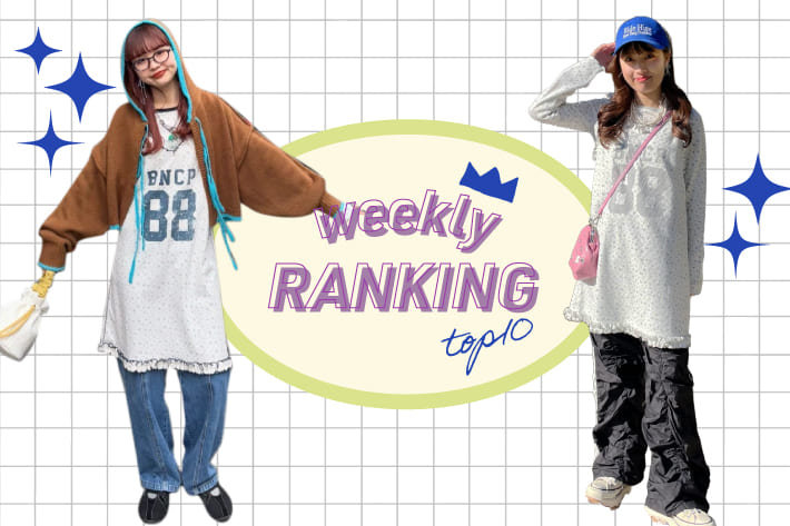 CIAOPANIC WEEKLY RANKING TOP10！