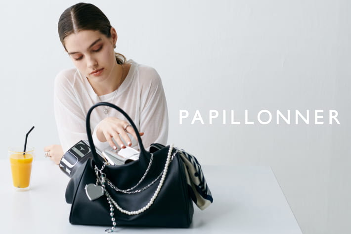 COLLAGE GALLARDAGALANTE 《PAPILLONNER》25SS LOOKBOOK 