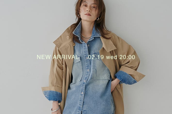 LARUTA NEW ARRIVAL 《02.19 wed 新作アイテムをcheck》