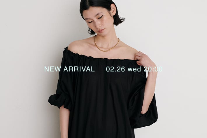 LARUTA NEW ARRIVAL 《02.26 wed 新作アイテムをcheck》