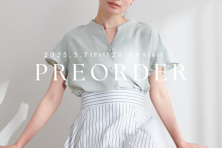 natural couture 【3.7(Fri) 20時販売開始！】新作アイテムのラインナップをご紹介！