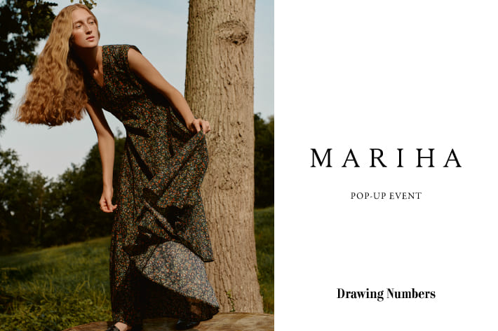 Drawing Numbers 【MARIHA (マリハ)】Dress Collection POP-UP EVENT 
