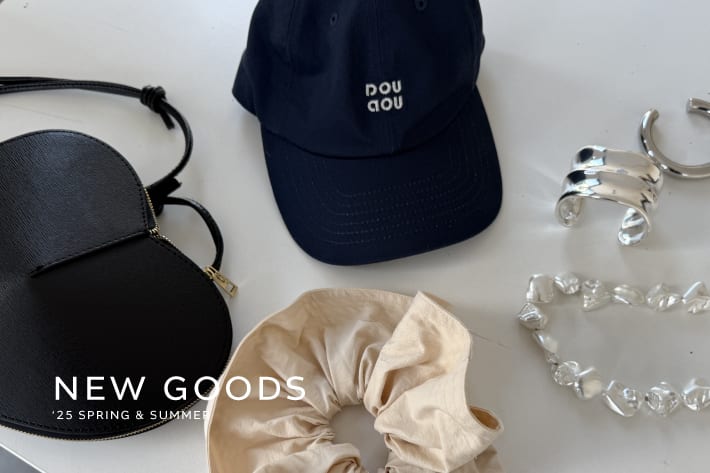 DOUDOU NEW GOODS・夏のスタイルを格上げする新作小物