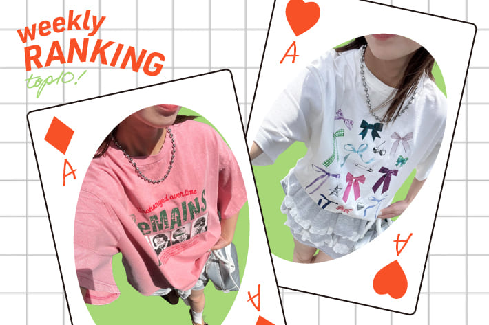 CIAOPANIC weekly RANKING TOP10！