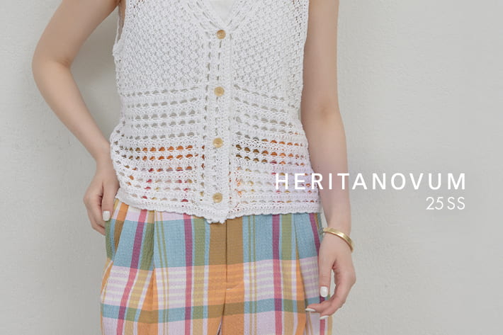 GALLARDAGALANTE 「HERITANOVUM（ヘリテノーム）」25SS最新コレクション先行予約スタート