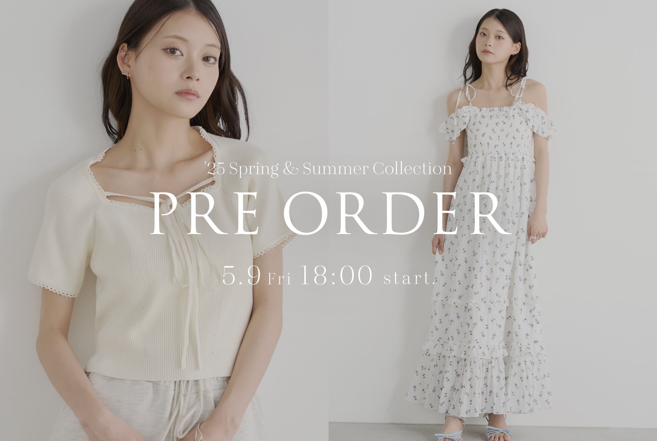 Chico 【春大注目の新作アイテムが多数登場♪】新作予約販売5/9(Fri)18:00～ START.
