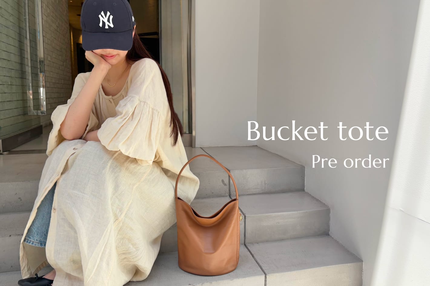 gemeil 【Pre order】Bucket tote bag