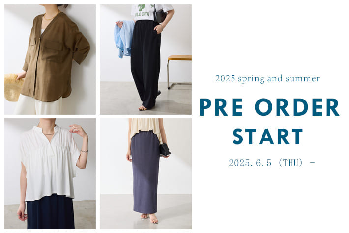 COLLAGE GALLARDAGALANTE 6.5(木) 新作アイテム予約販売スタート！