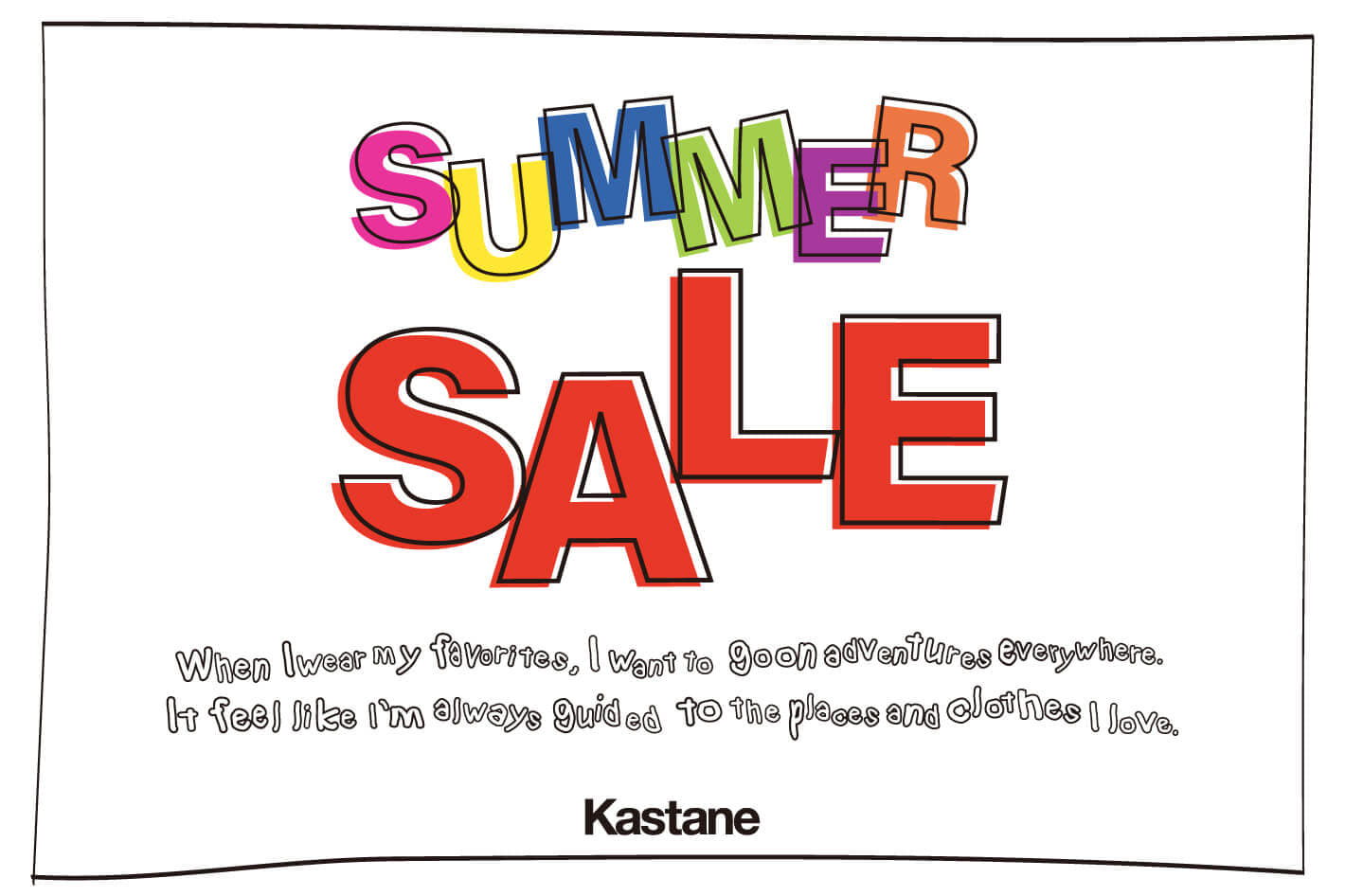 Kastane 2025 SUMMER SALE