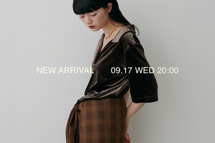 LARUTA NEW ARRIVAL 《09.17 wed 新作アイテムをcheck》