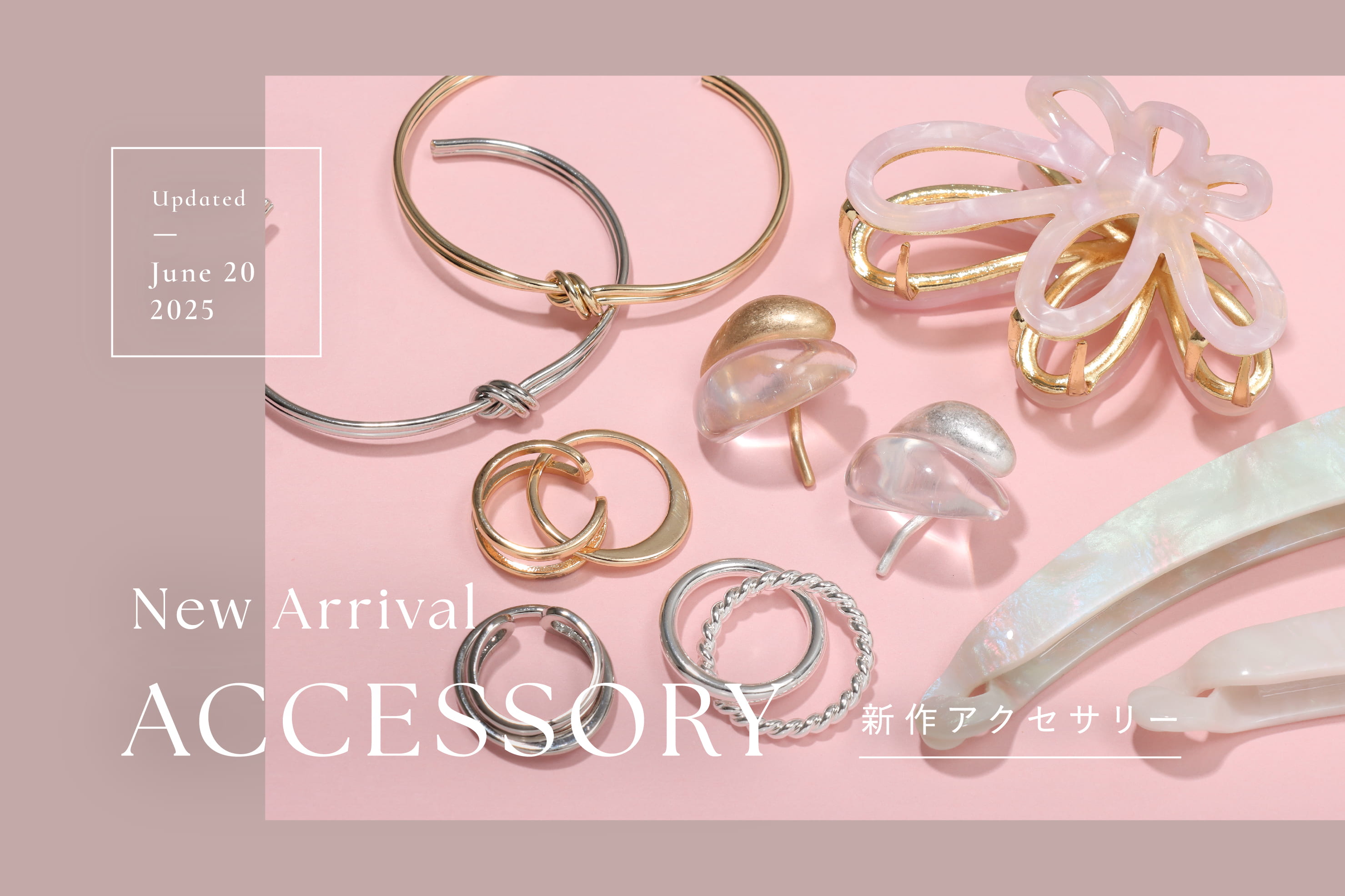 3COINS 今週の新作アクセサリーをご紹介！