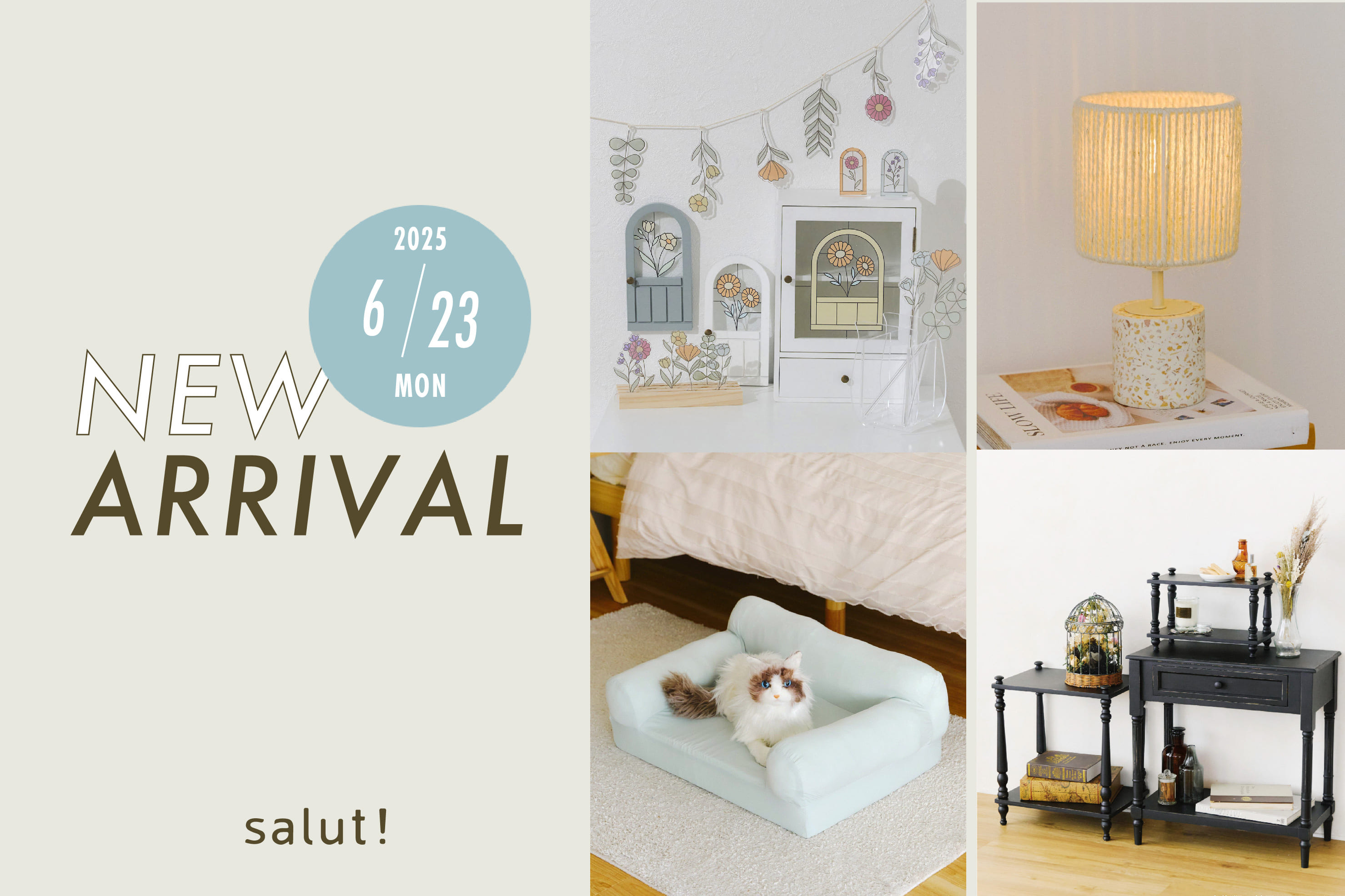 salut! 6月23日(月)発売の新商品をご紹介！