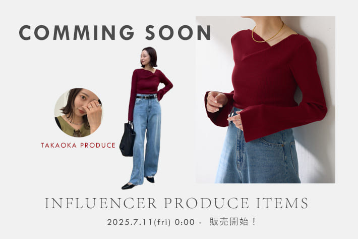 COLLAGE GALLARDAGALANTE 《インフルエンサーコラボ》あの人気アイテムにTAKAOKAコラボカラーが登場！