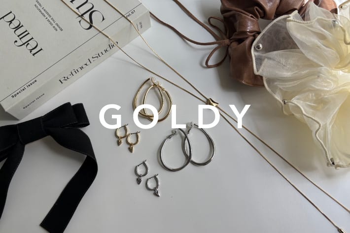 CAPRICIEUX LE'MAGE 【GOLDY】新作アクセサリー登場