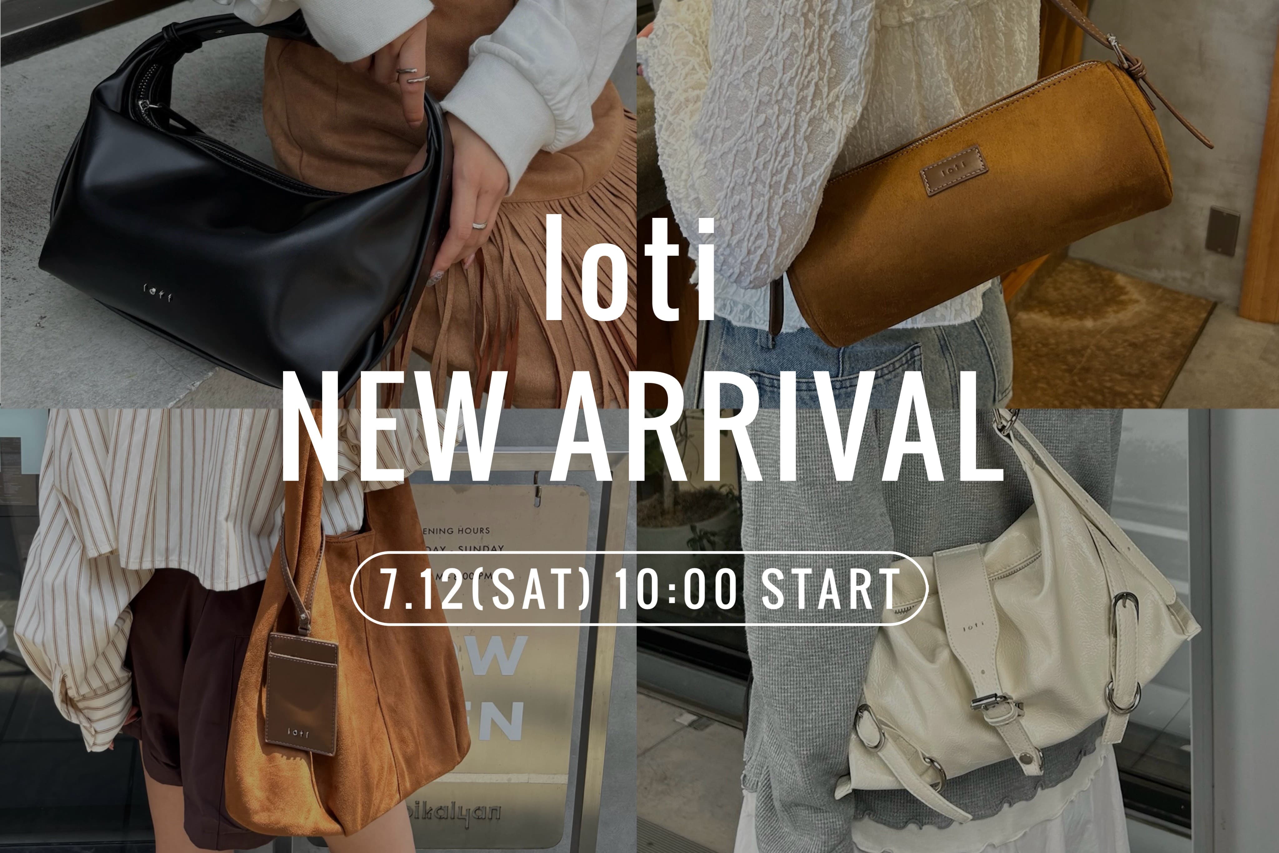 mystic 【loti NEW ARRIVAL】7/12(SAT)10:00予約スタート！