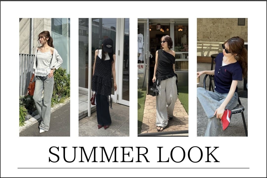 RAY CASSIN 【STAFF SNAP】夏のお出かけスタイル