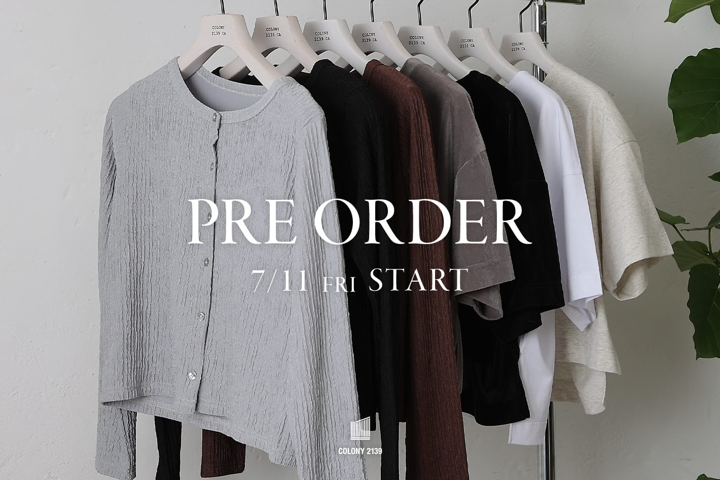 COLONY 2139 【PRE ORDER】7/11更新・新作予約アイテム追加！！