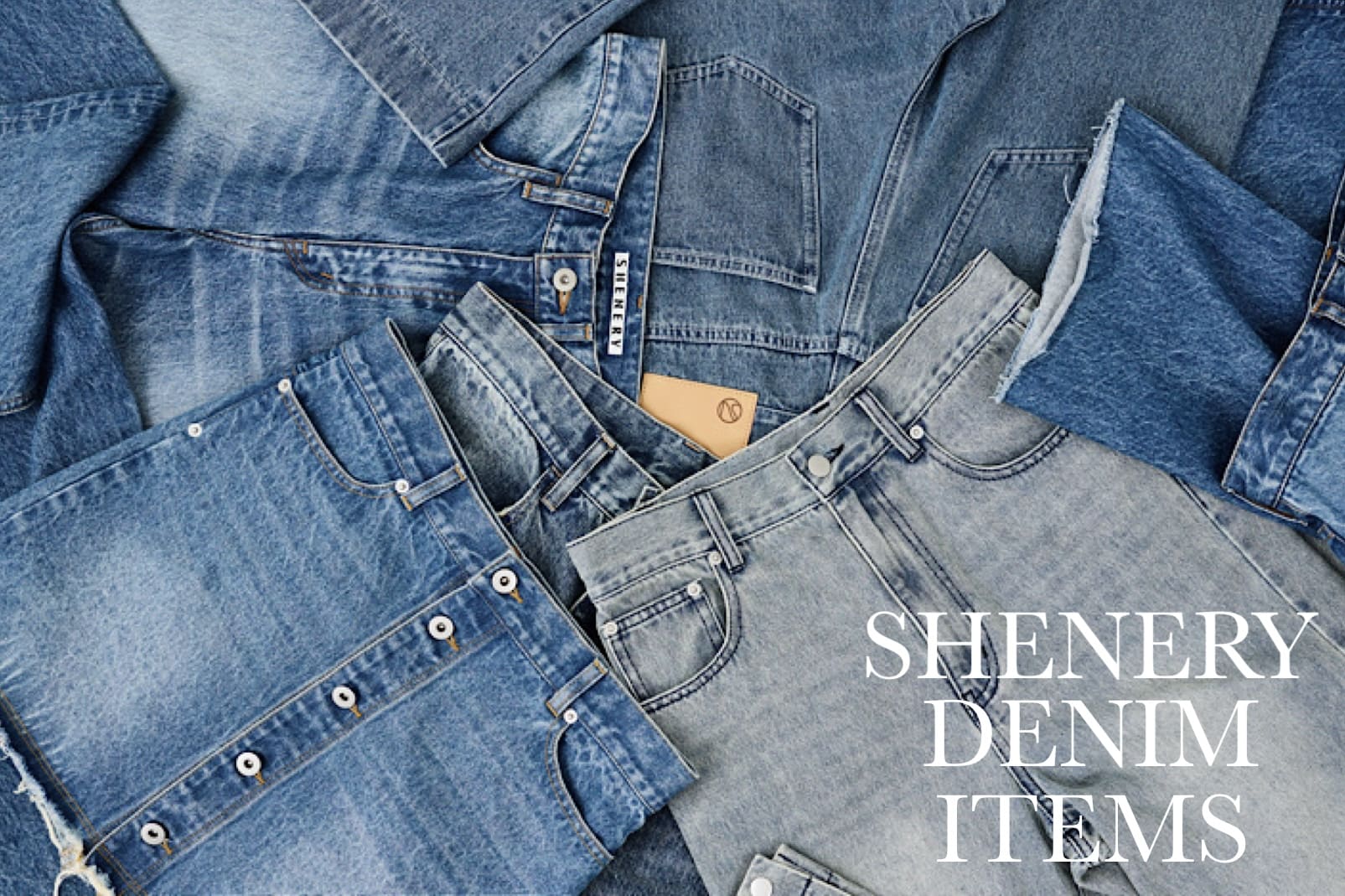 SHENERY 【特集】SHENERYの名品ぞろいのデニムアイテム