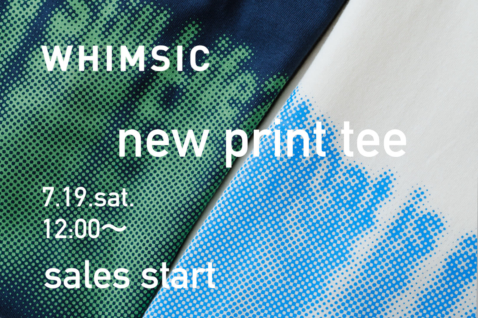 Kastane 【WHIMSIC】NEW PRINT TEE発売！！