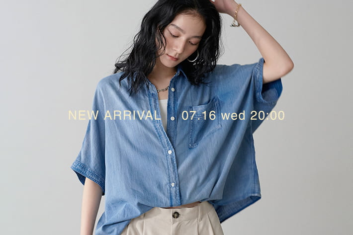 LARUTA NEW ARRIVAL 《07.16 wed 新作アイテムをcheck》