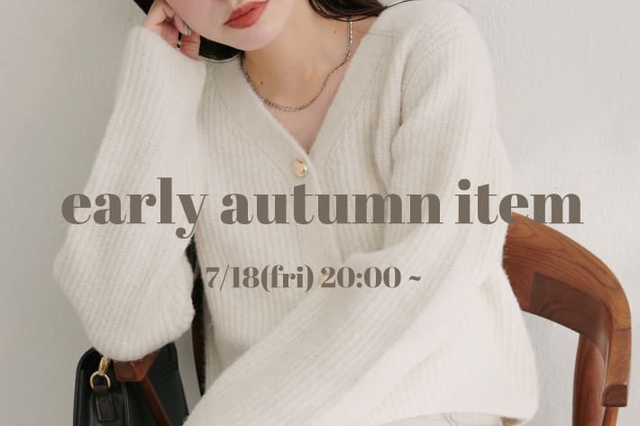 natural couture 【7/18 20:00start】2025AW early autumn item
